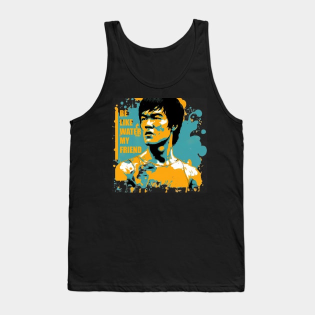 Bruce Dragon Legend Movie Bruce Jeet Kune Do Tank Top by Garmentcrooks